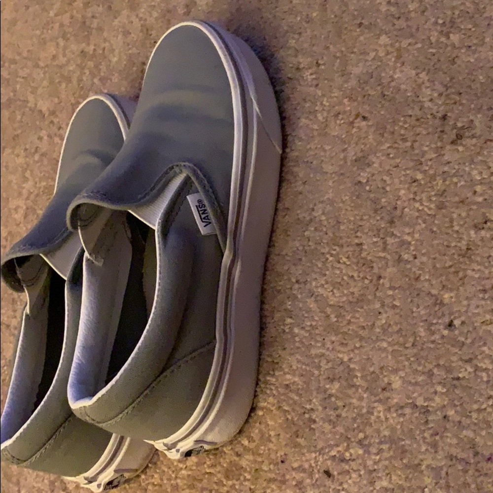light gray vans